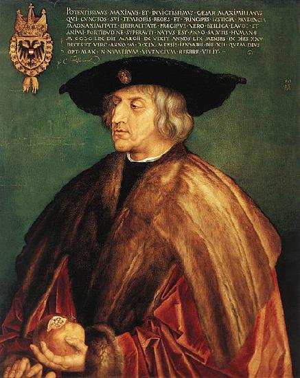 Albrecht Durer Emperor Maximilian I oil painting image